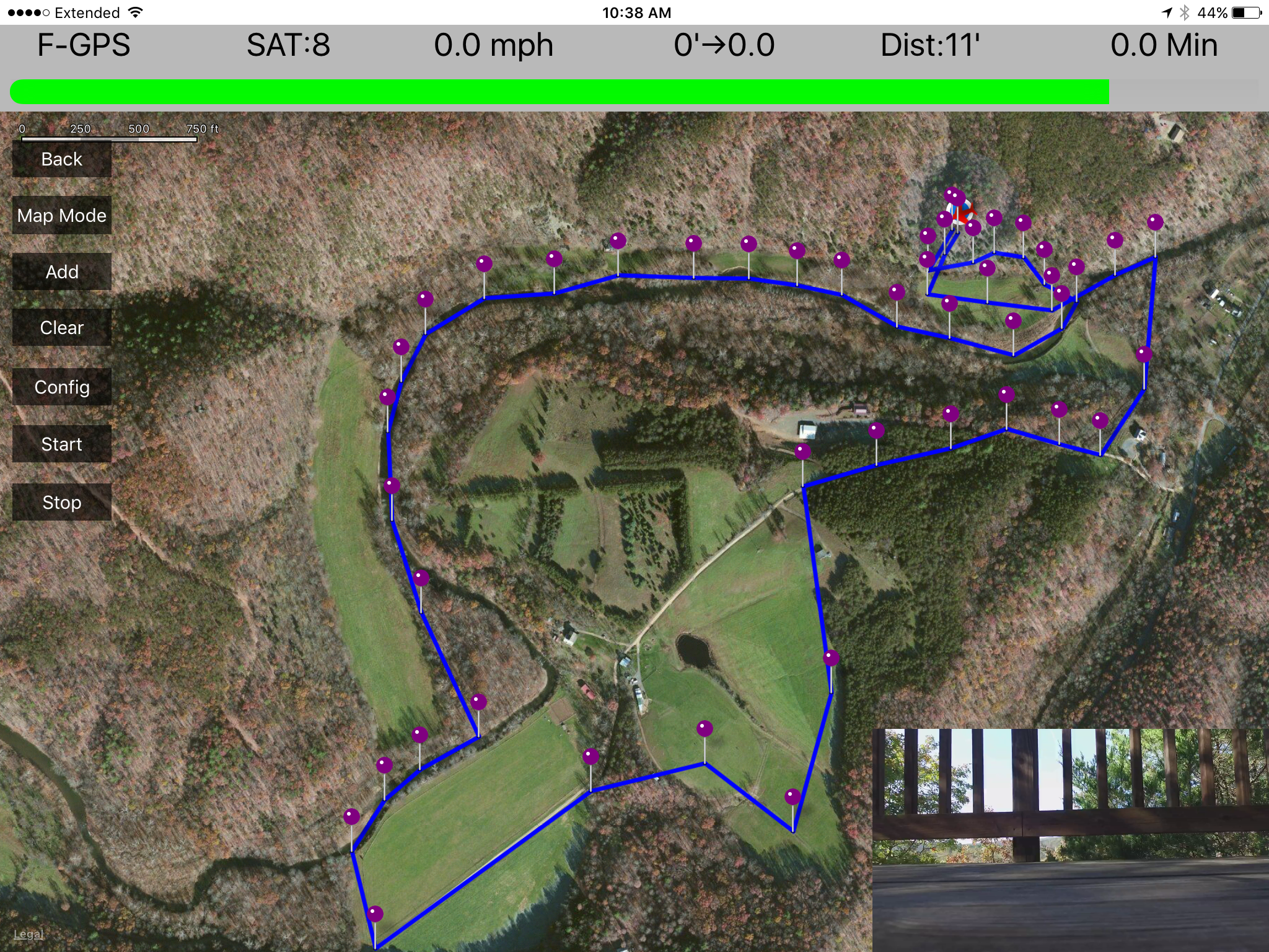 GCS Planned Trajectory